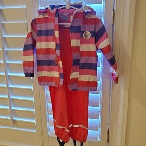 Lego brand rain jacket / snow suite